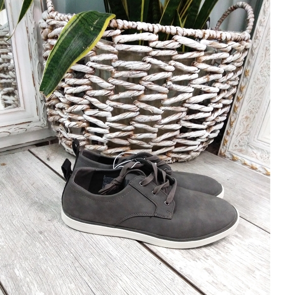 NWT-GOODFELLOW & CO KHALIL CHARCOL HEATHER SNEAKER - Picture 7 of 8